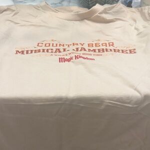 Disney Cream Country Bear Musical Jamboree Tee
